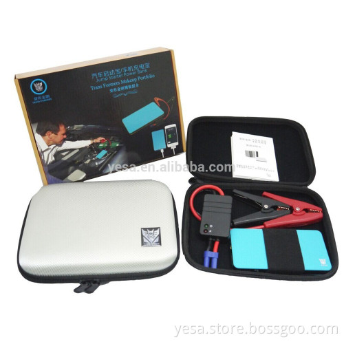 Reverse Protection!Shortcircuit Protectiong!TRANSFORMERS Slimmest Gasoline Car / Diesel Vehicle Jump Starter
